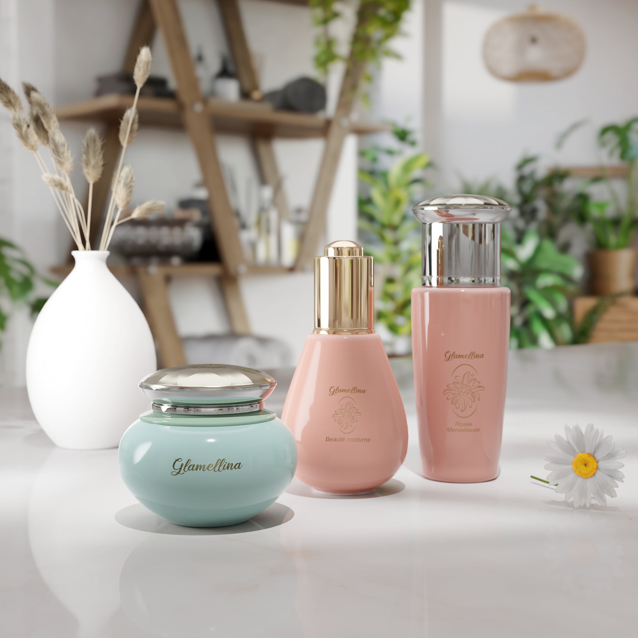 Kit PLV et accompagnement professionnel pour les distributeurs Glamellina